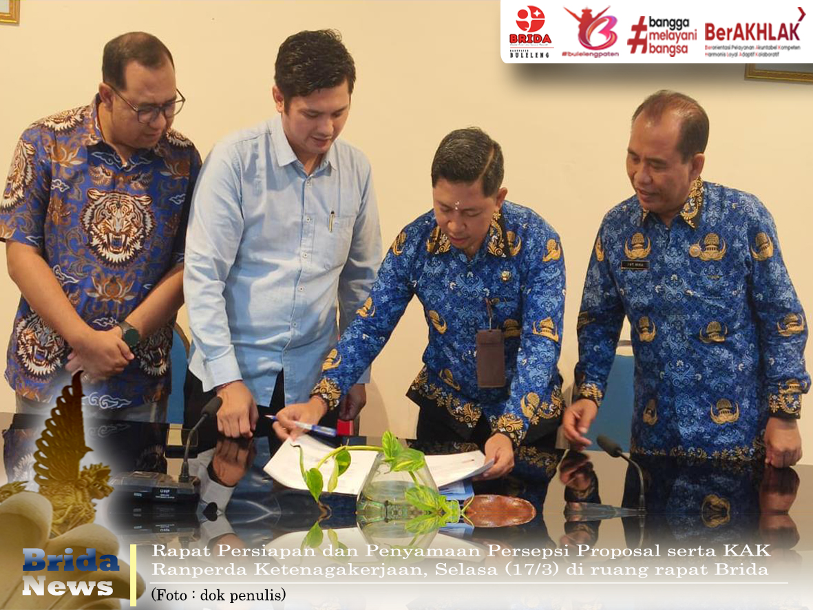 Brida Buleleng Persiapkan Ranperda Ketenagakerjaan, Selaraskan Kebijakan Berbasis Riset dan Dampak Nyata