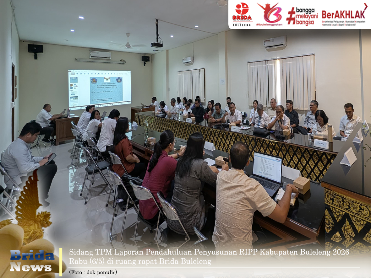 Sidang Pendahuluan Kajian RIPP Brida Susun Arah Kebijakan Pendidikan Buleleng 5 Tahun ke Depan