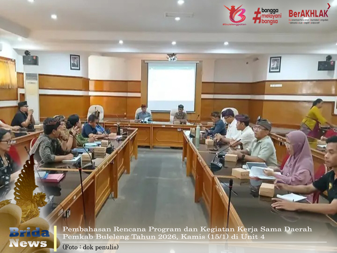 Desk Rencana Program dan Kerja Sama Daerah, Brida Buleleng Lanjutkan Bersama Universitas