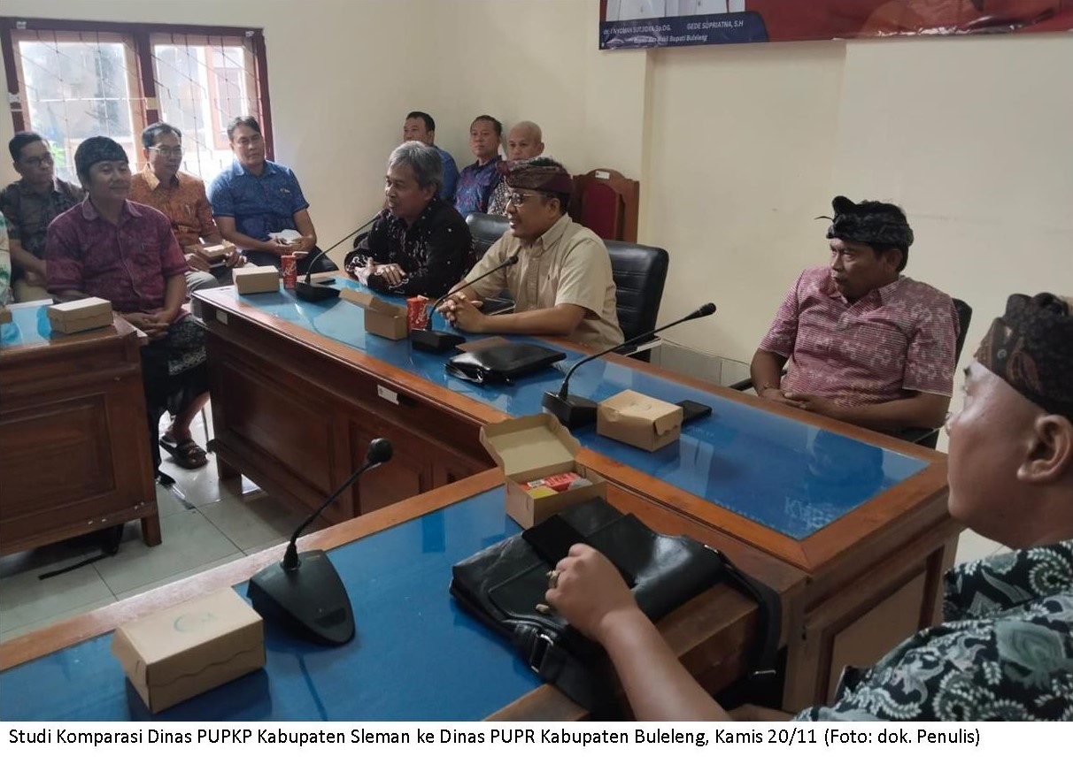 Dinas PUPKP Sleman Lakukan Studi Komparasi ke Kabupaten Buleleng Tingkatkan Wawasan, Inovasi, dan Percepatan Kinerja