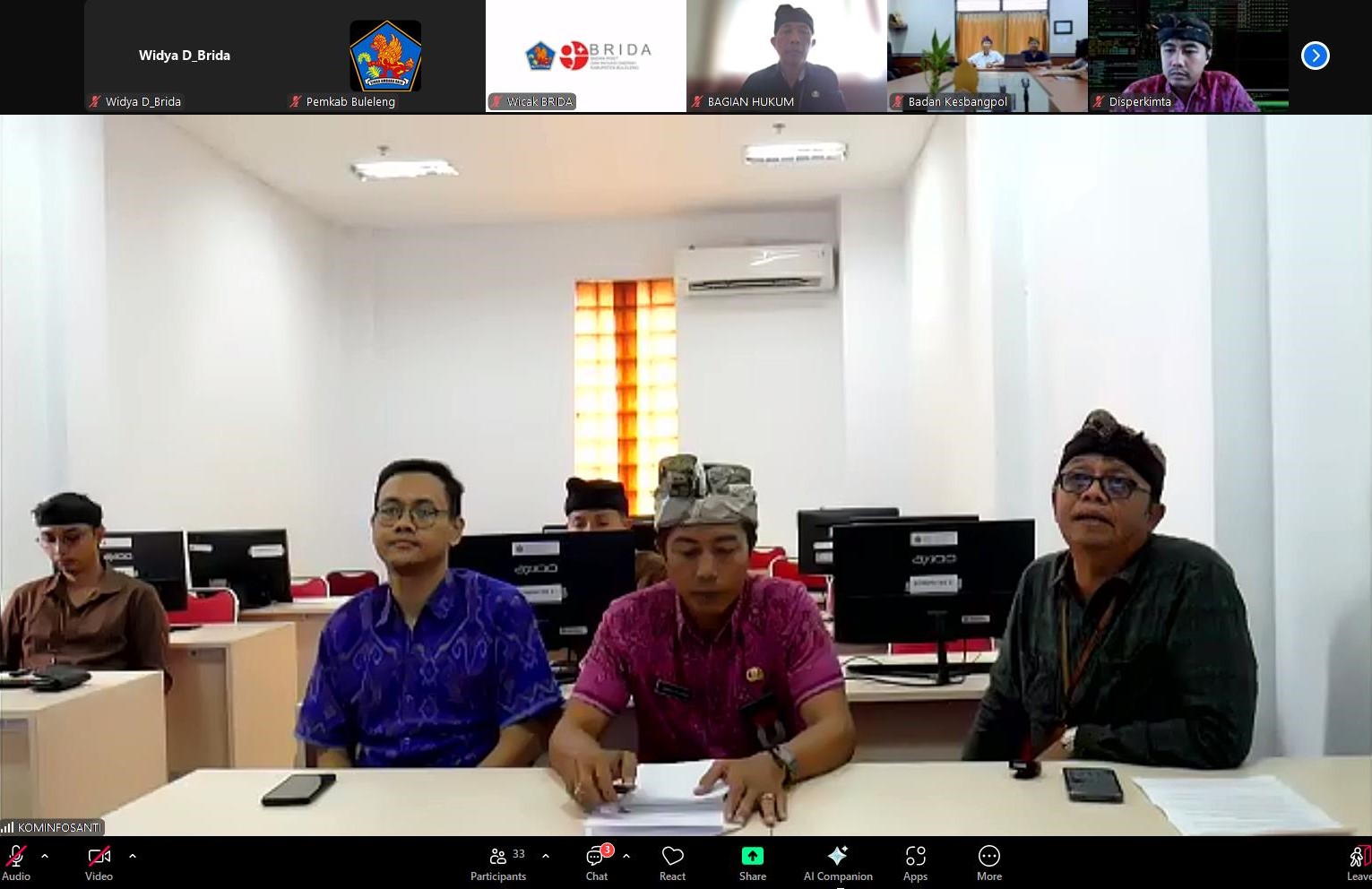 Banyak Aplikasi di Pemkab Buleleng, Penting Back Up Data