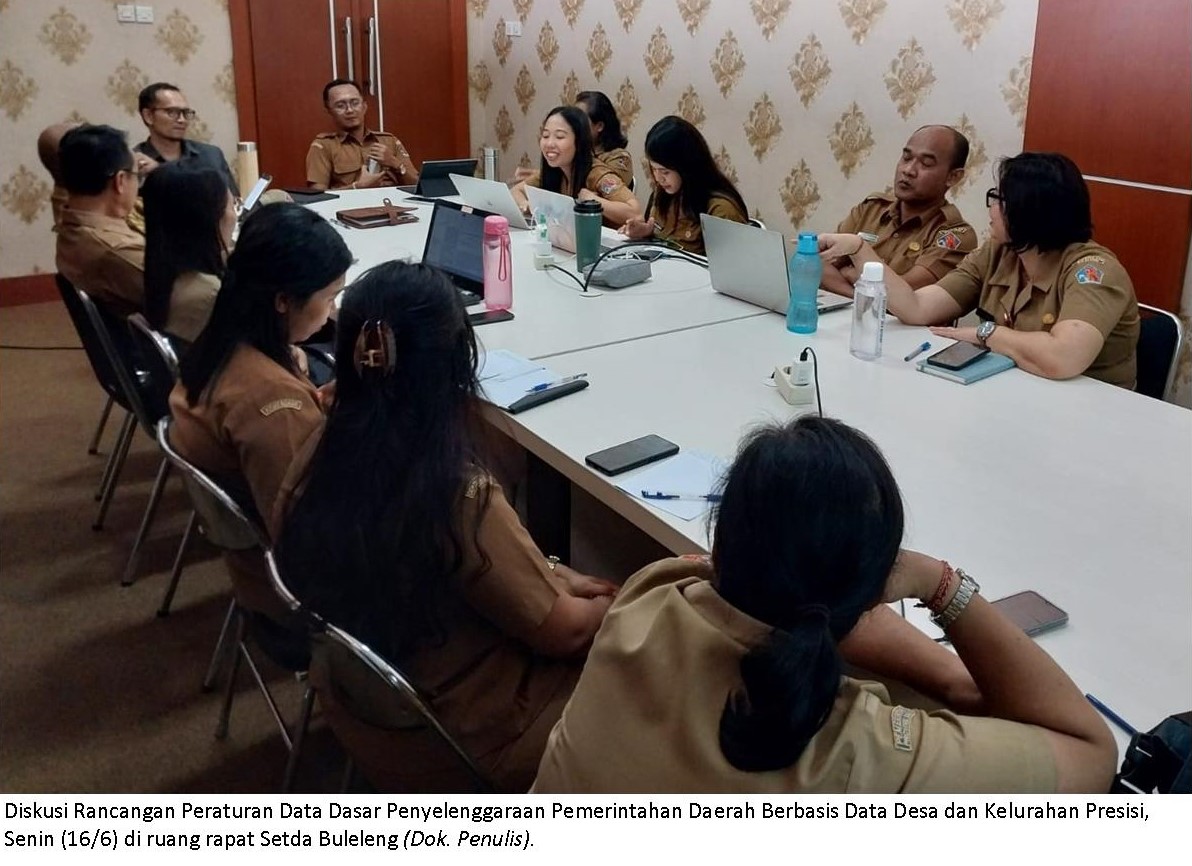 Buleleng Segera Terbitkan Peraturan Data Dasar Penyelenggaraan Pemerintahan Daerah Berbasis Data Desa dan Kelurahan Presisi