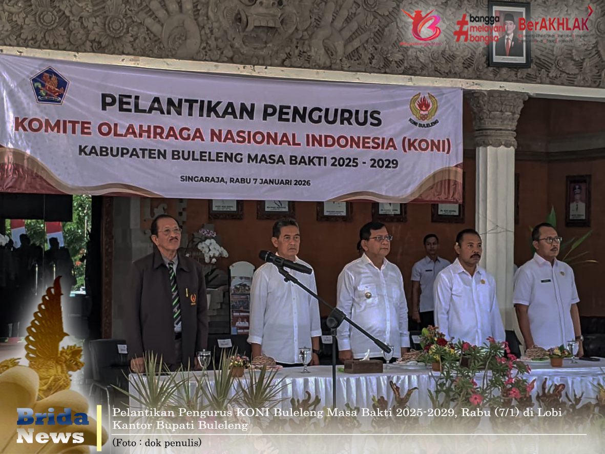 BRIDA Buleleng Hadiri Pelantikan Pengurus KONI 2025-2029