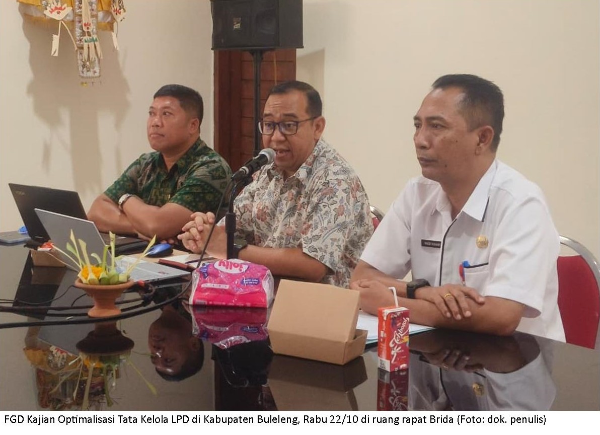FGD Optimalisasi Tata Kelola LPD Diharapkan Lebih Sehat