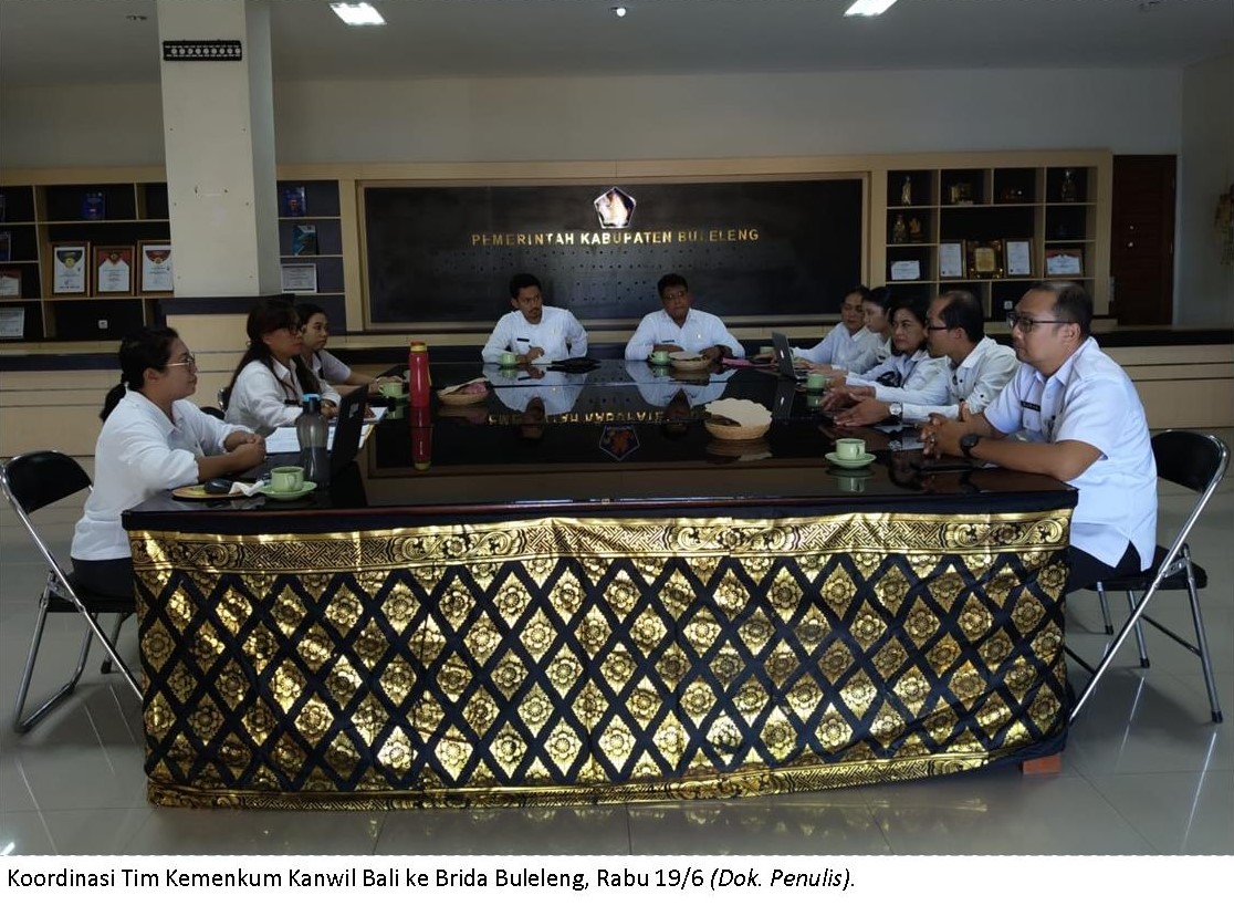Kemenkum Kanwil Bali Evaluasi Regulasi Pelayanan Cipta dan Paten