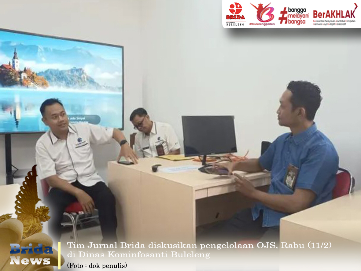 Brida Diskominfosanti Bahas Pengelolaan OJS