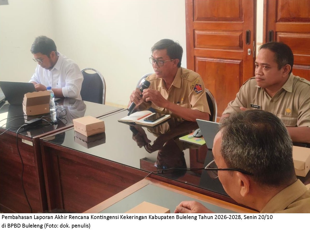 Laporan Akhir Rencana Kontingensi Kekeringan 2026-2028 Buleleng Lokuskan Kecamatan Gerokgak