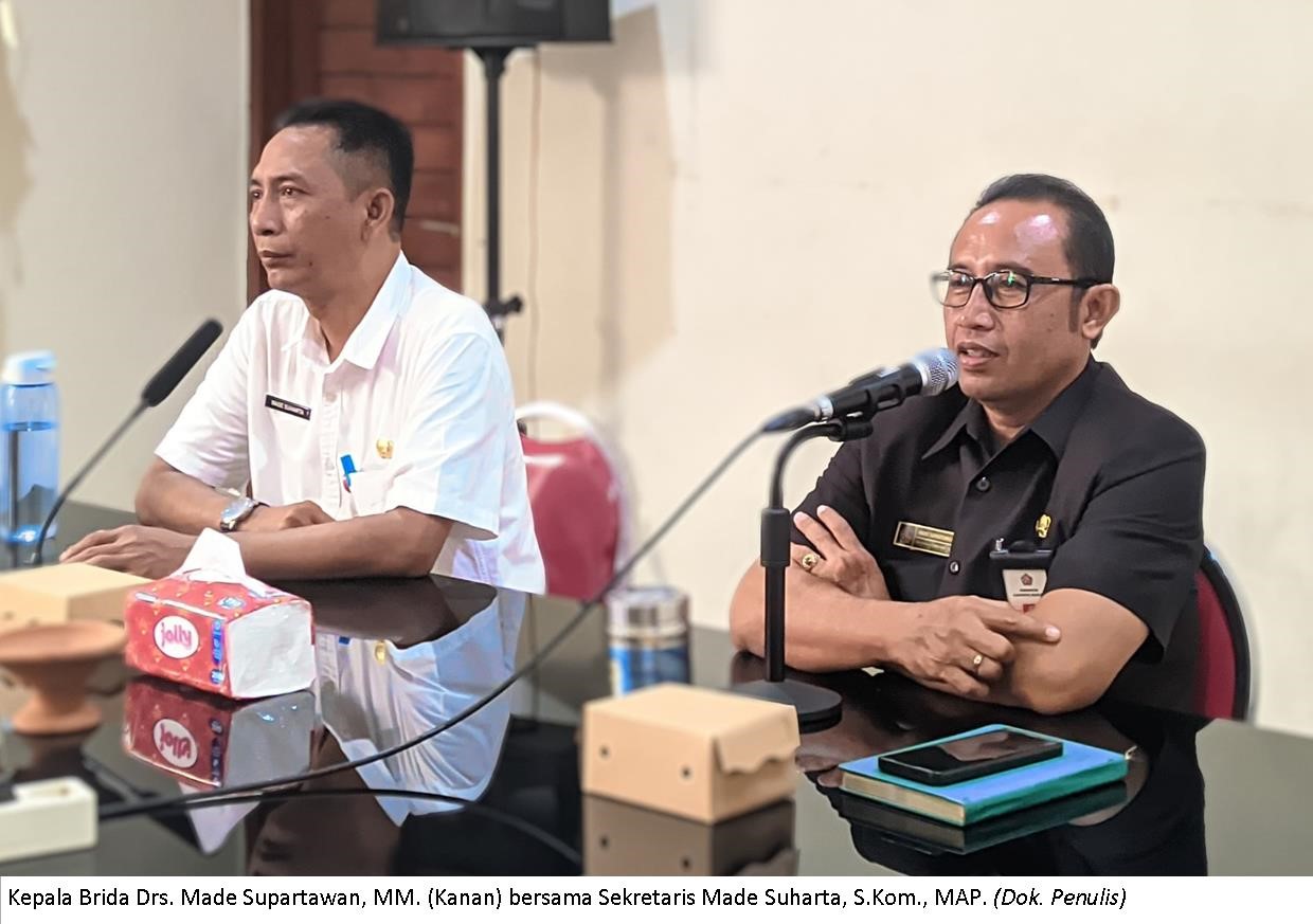 Evaluasi Kinerja Triwulan 1 Brida Buleleng