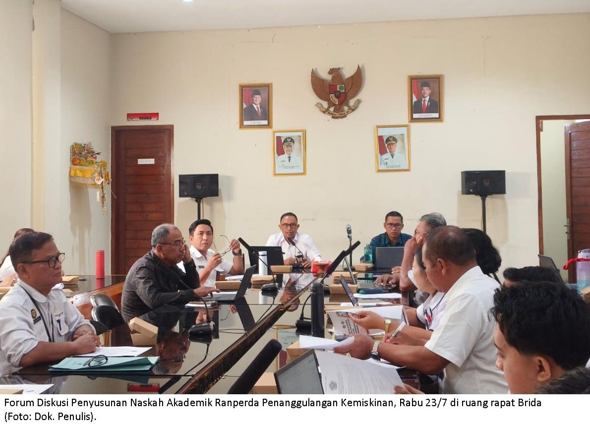 Brida Buleleng Diskusikan Naskah Akademik Ranperda Penanggulangan Kemiskinan