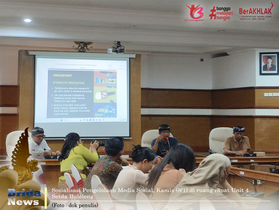 Sinergi Kehumasan Pemkab Buleleng Bangun Citra Positif di Media Sosial