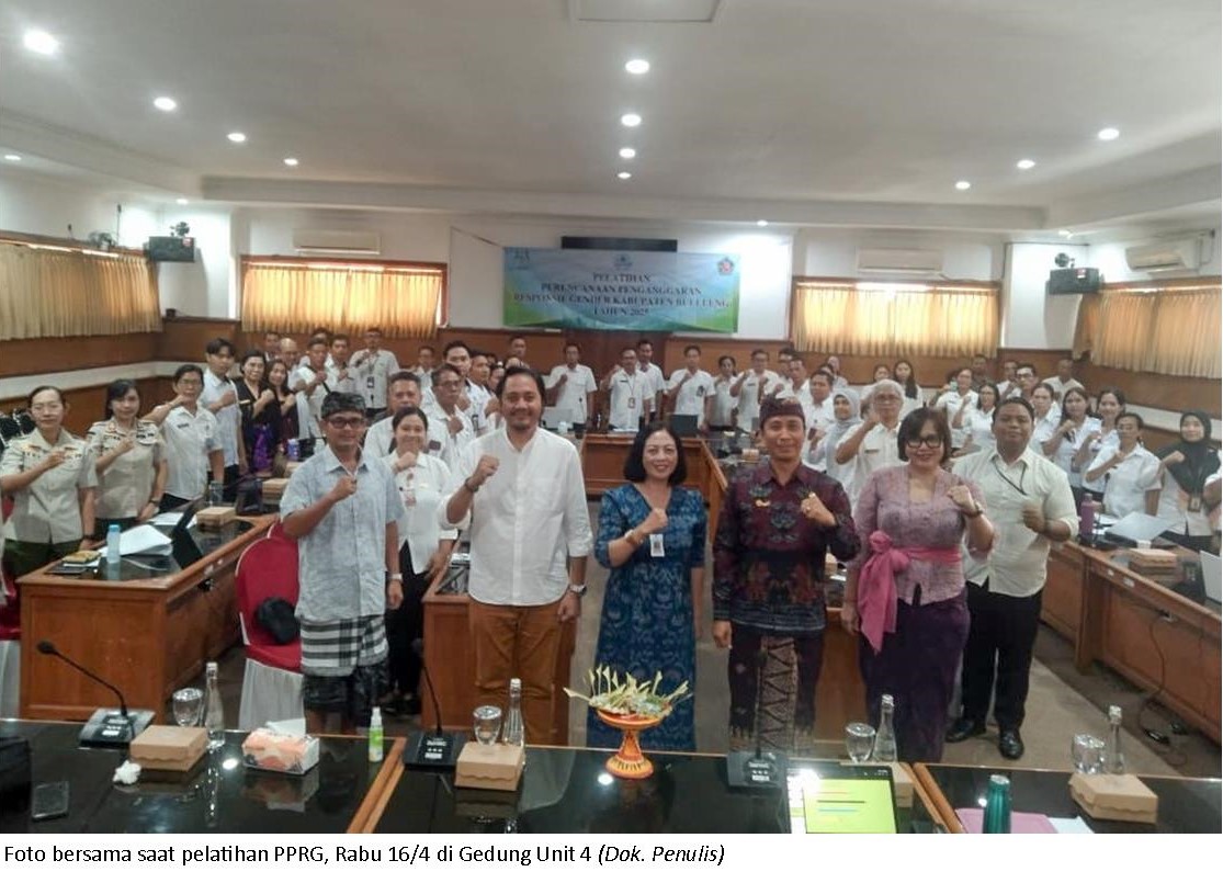 Buleleng Laksanakan Pelatihan PPRG