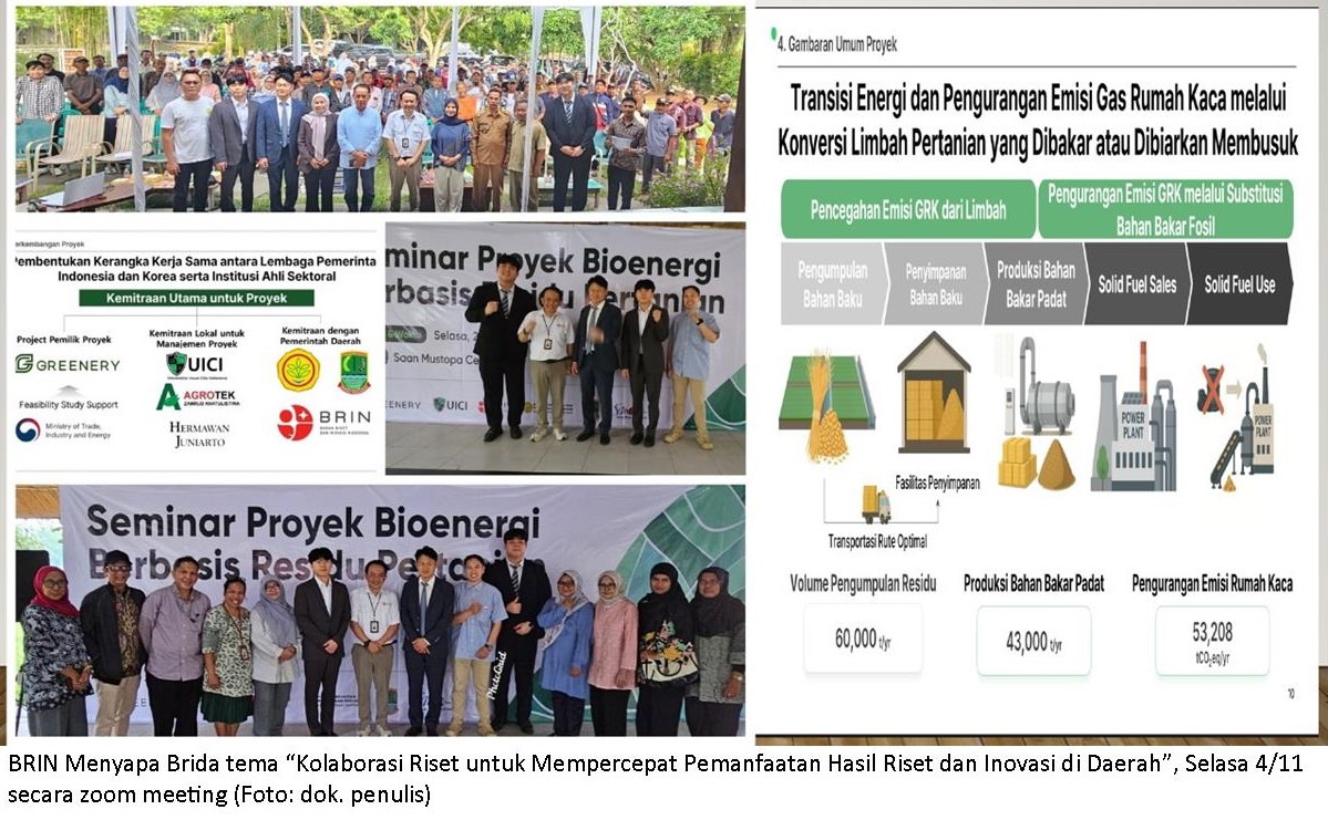 BRIN Menyapa Brida Dorong Kolaborasi Riset untuk Inovasi Daerah