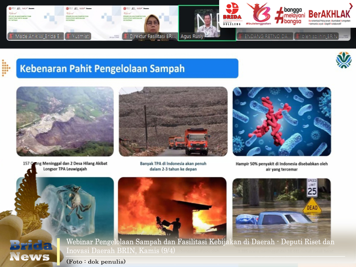 Inovasi BRIN Olah Sampah Target 100 persen 2029