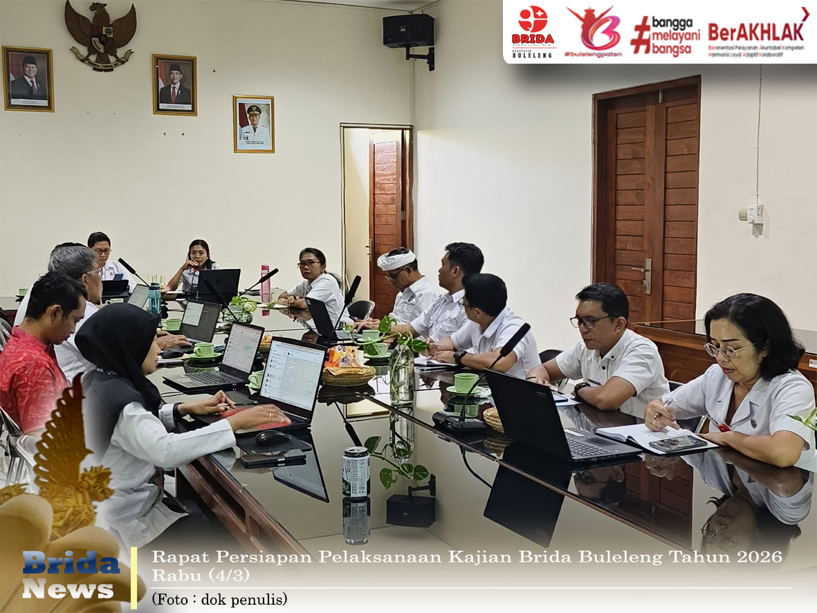 Brida Buleleng Bahas Pelaksanaan Kajian 2026 Perlu Mengacu Peta Jalan Pemajuan Iptek