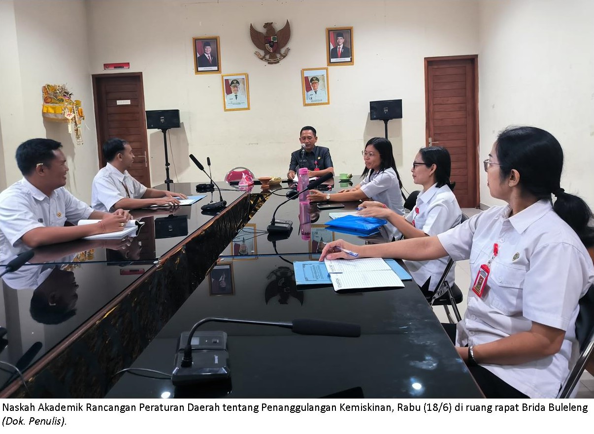 Brida Buleleng Review Ketepatan Peraturan Penanggulangan Kemiskinan