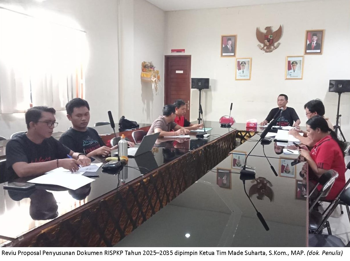 Brida Reviu Proposal Penyusunan Dokumen RISPKP Tahun 2025 sampai 2035