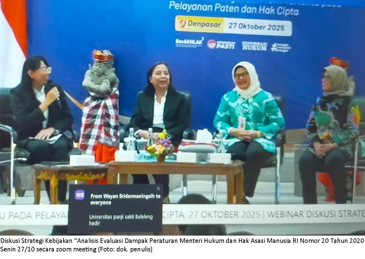Kemenkum Bali Analisis Evaluasi Dampak Peraturan Menteri Hukum dan Hak Asasi Manusia RI Nomor 20 Tahun 2020