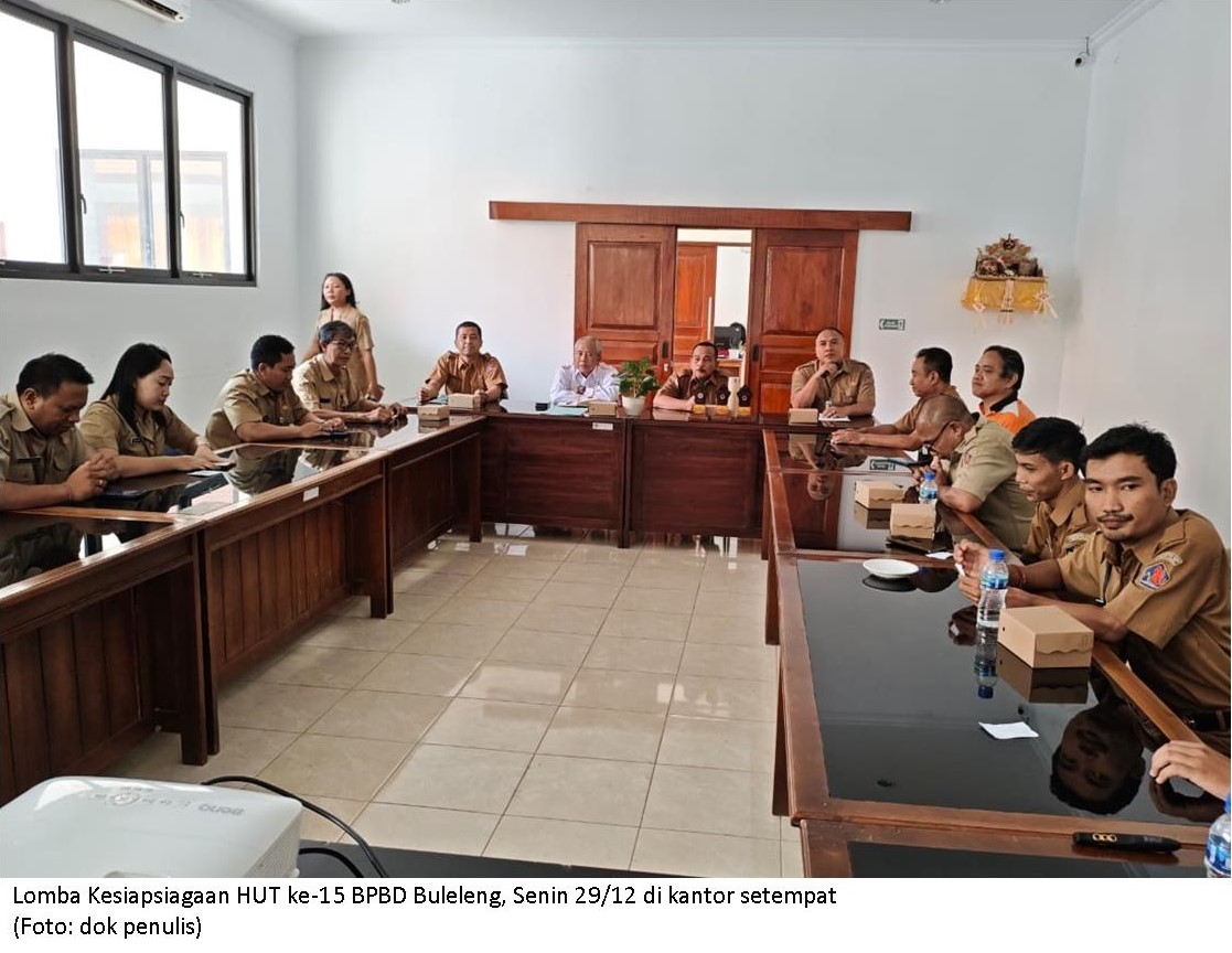 HUT 15 BPBD Buleleng Gelar Lomba Kesiapsiagaan