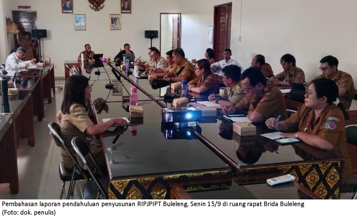 RIPJPIPT Buleleng Diharapkan Capai Target RPJMD