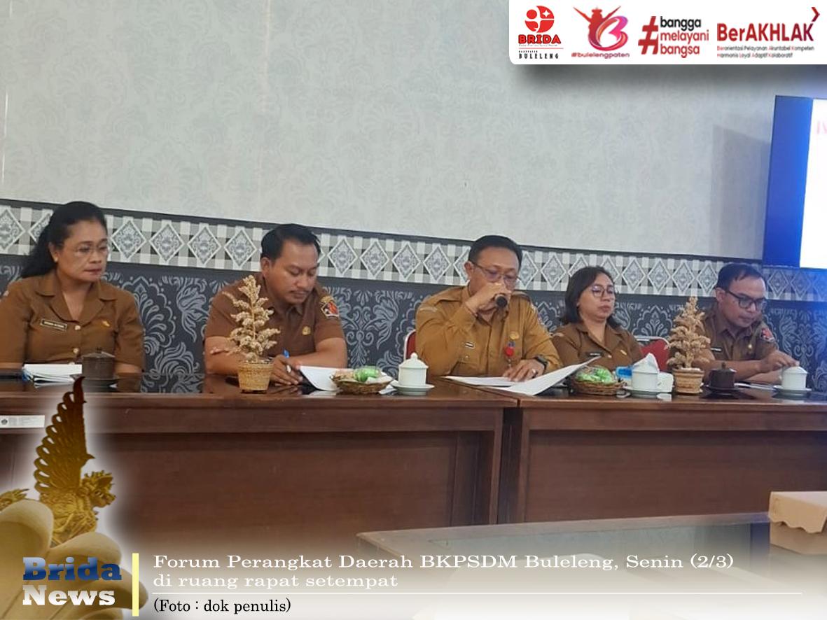 Forum Perangkat Daerah BKPSDM Buleleng Tingkatkan Kualitas Pengelolaan Sumber Daya Manusia Aparatur