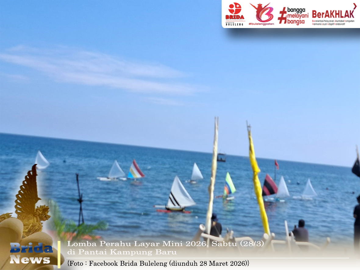 Lomba Perahu Layar Mini Semarakkan HUT Kota Singaraja ke 422