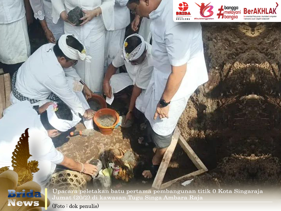 Buleleng Mulai Titik Nol Tugu Singa Ambara Raja