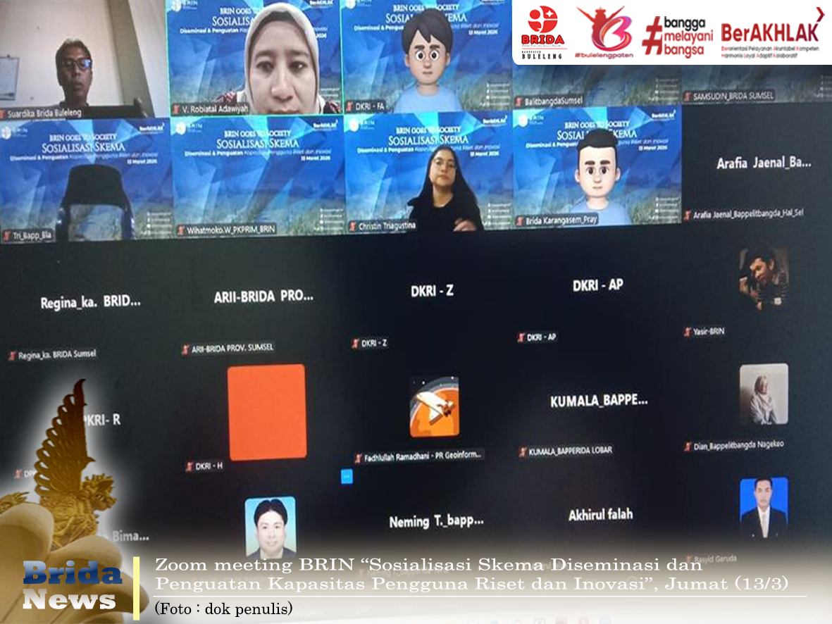 BRIN Sosialisasikan Skema Diseminasi dan Penguatan Kapasitas Pengguna Riset dan Inovasi