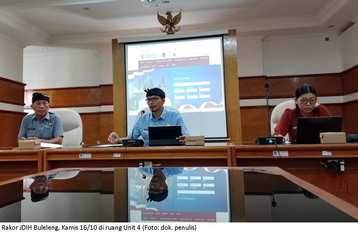 JDIH Buleleng Peringkat 44 Tingkat Nasional