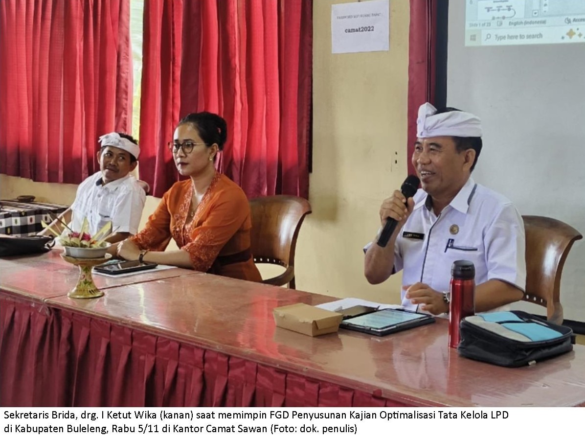 Brida Kaji LPD Wilayah Timur Buleleng