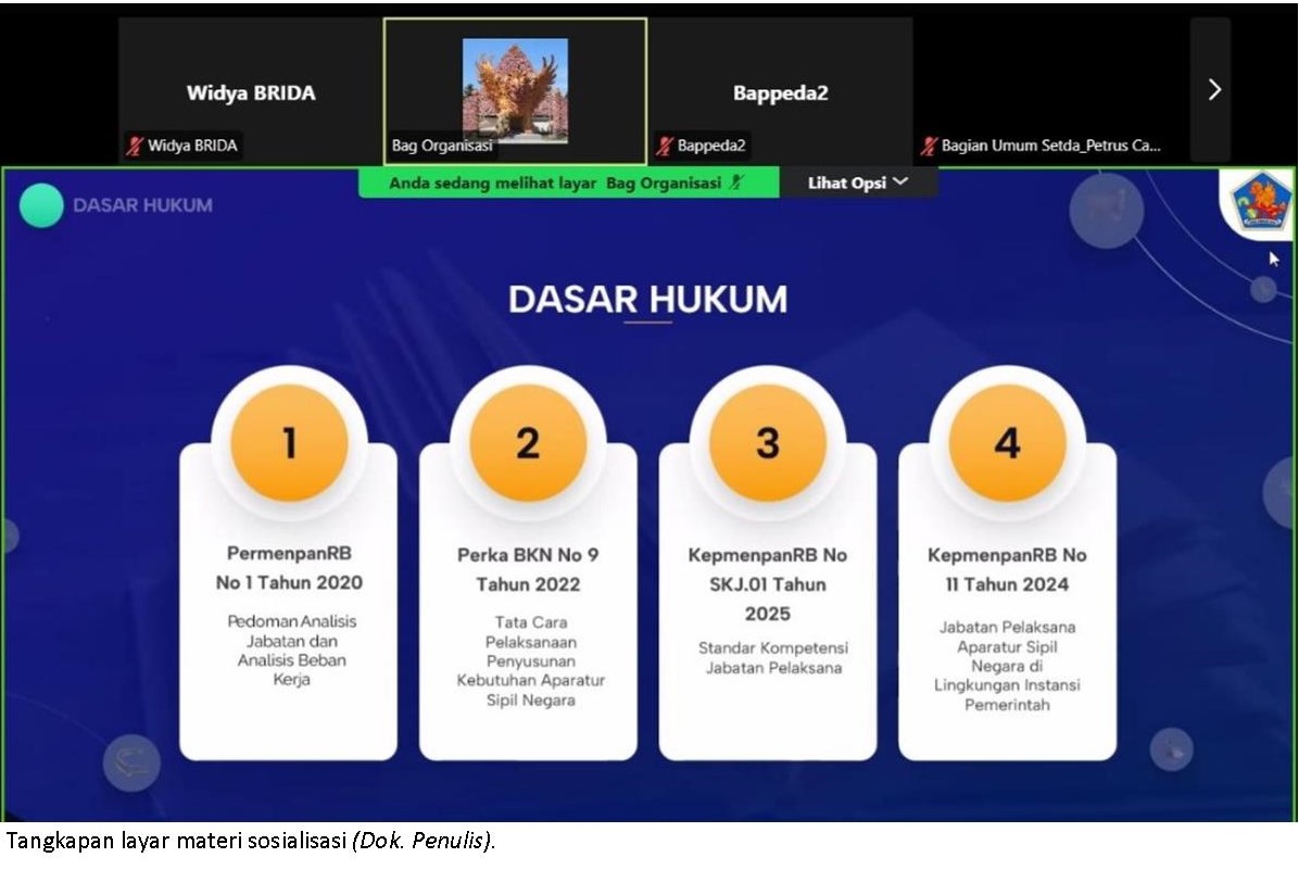 Teknis Penyusunan Analisis Jabatan ABK dan Peta Jabatan 2026