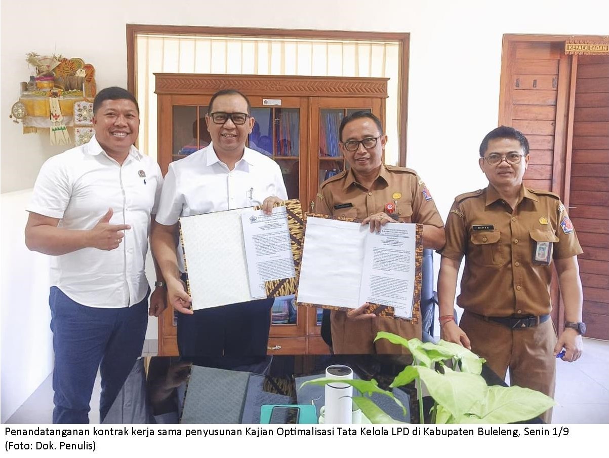 Brida dan Undiksha Sepakat Kerja Sama Susun Kajian Optimalisasi Tata Kelola LPD di Kabupaten Buleleng