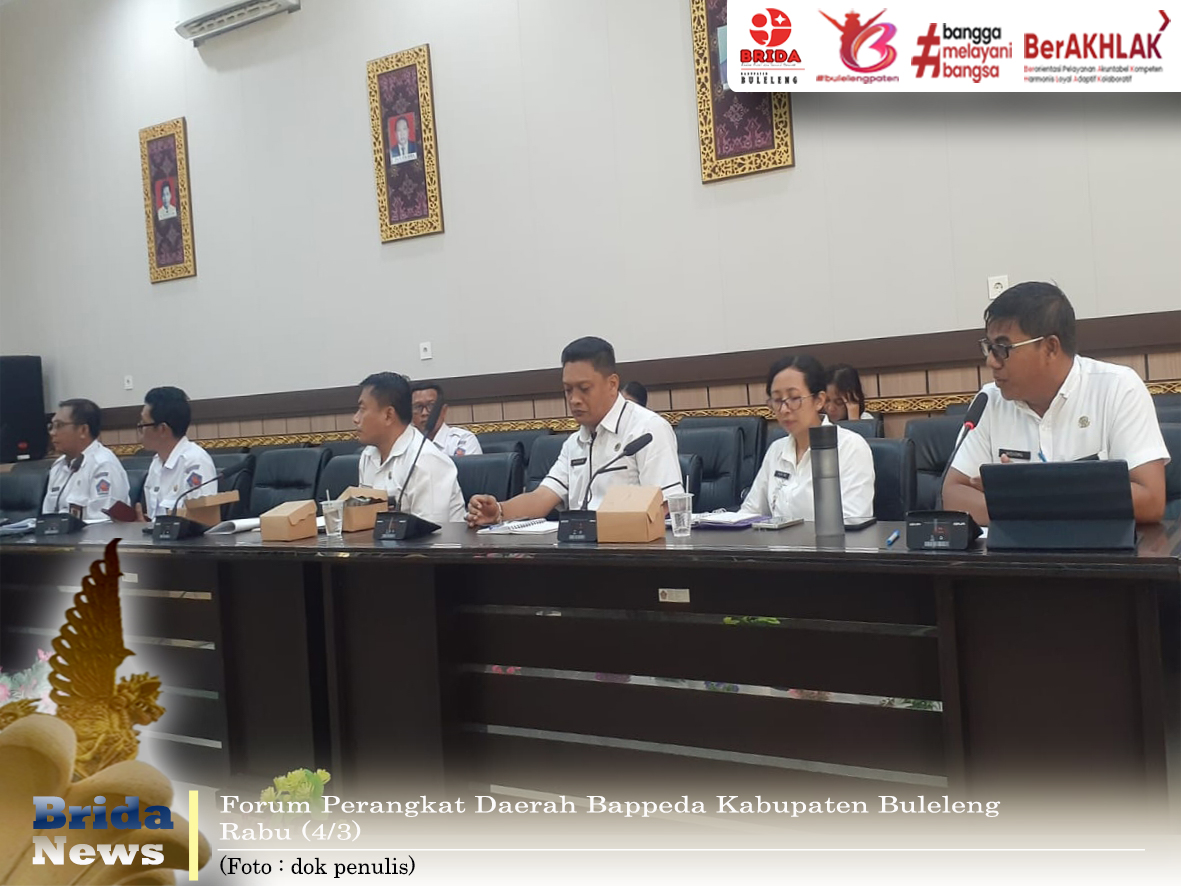 Forum Bappeda Buleleng Menuju Peningkatan Kualitas Perencanaan Pembangunan Daerah