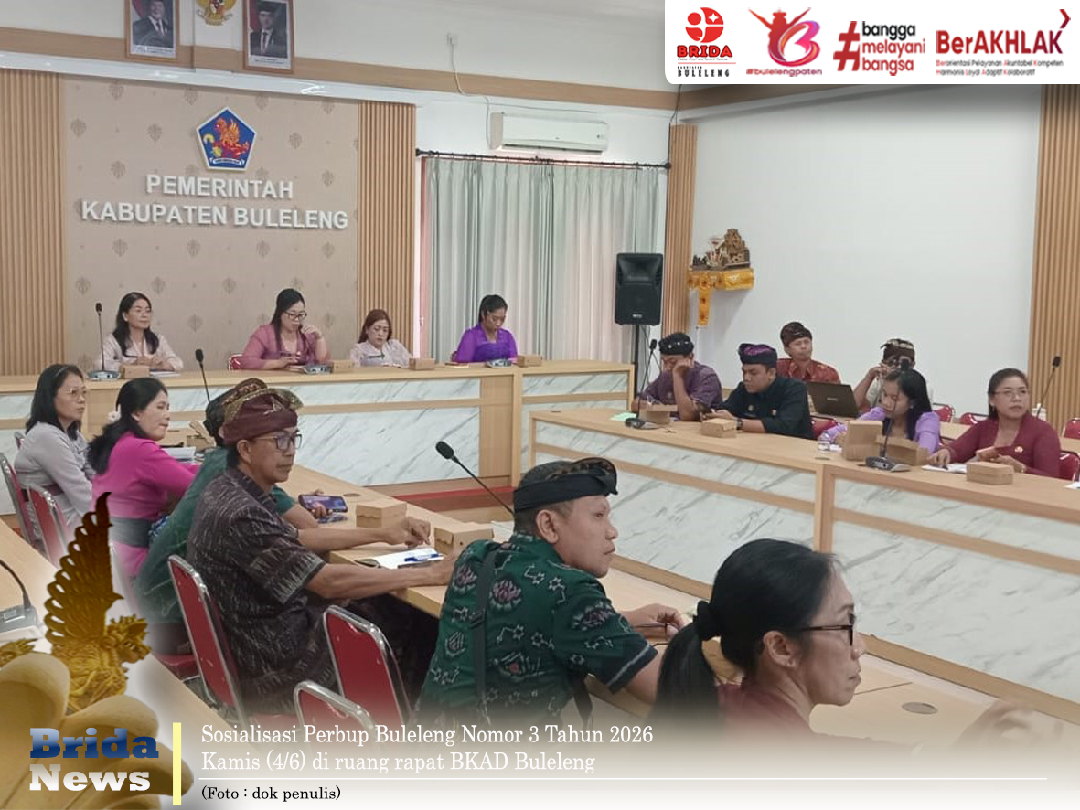 Perbup Buleleng Nomor 3 Tahun 2026 Diundangkan, Wajib Pajak Dapat Keringanan