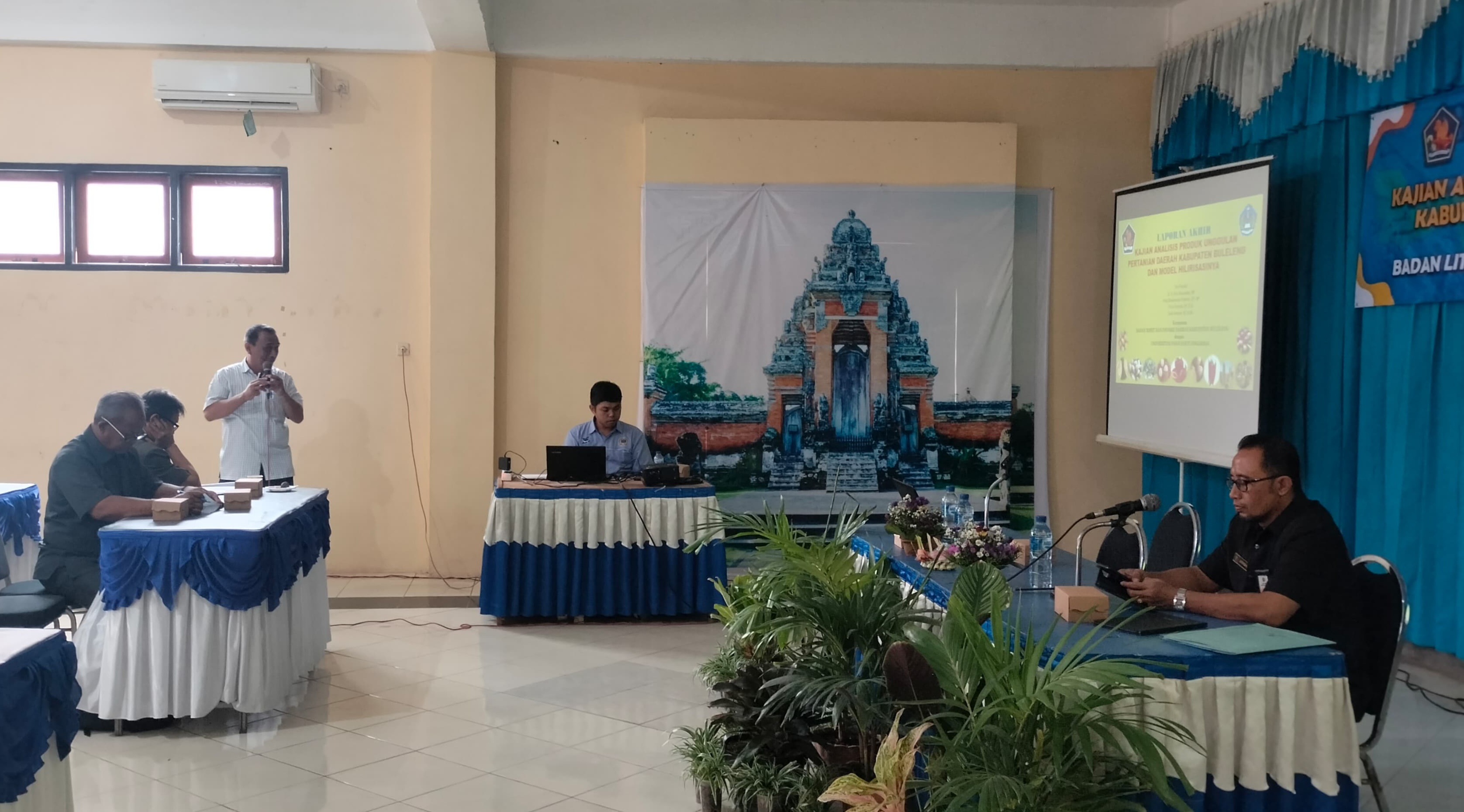 Sidang Akhir Kajian Analisis Produk Unggulan Pertanian Daerah Kabupaten Buleleng