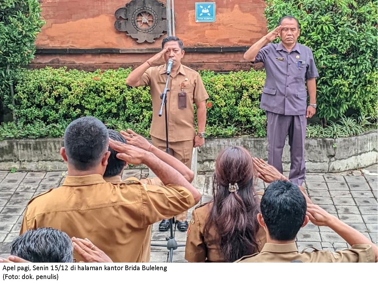 Kepala Brida Buleleng Cuaca Mendung, Semangat Tetap Terang