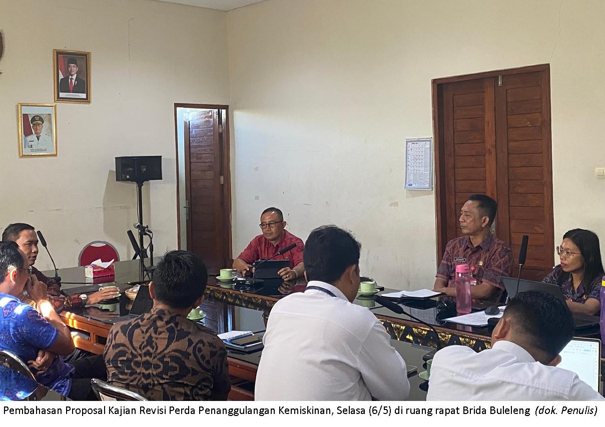 Banyak Regulasi Berubah, Brida Revisi Perda Penanggulangan Kemiskinan