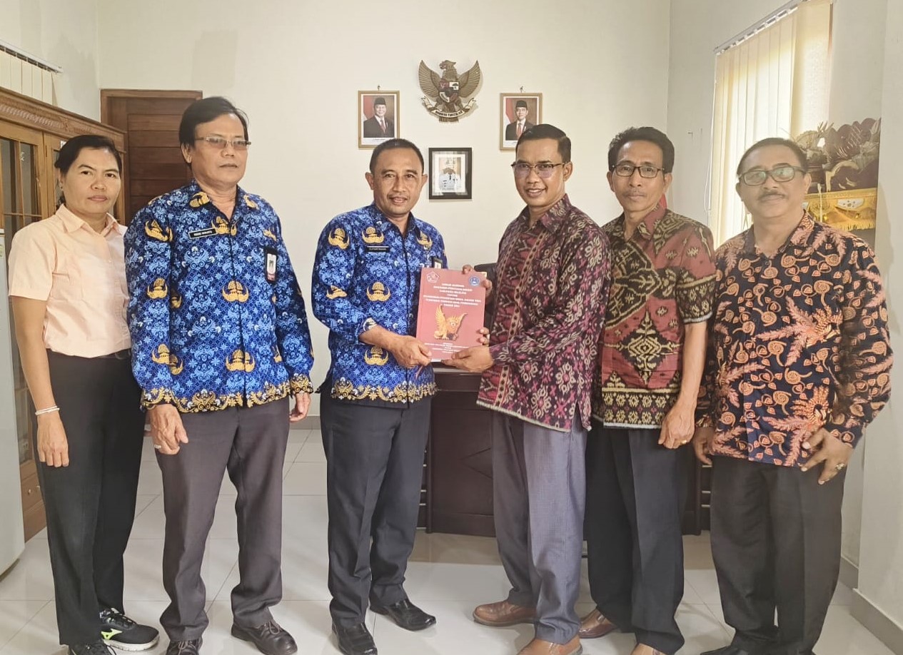 Brida Serah Terima Naskah Akademik Penyertaan Modal Daerah