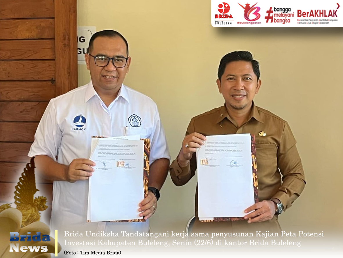 Brida Buleleng dan Undiksha Resmi Mulai Susun Kajian Peta Potensi Investasi