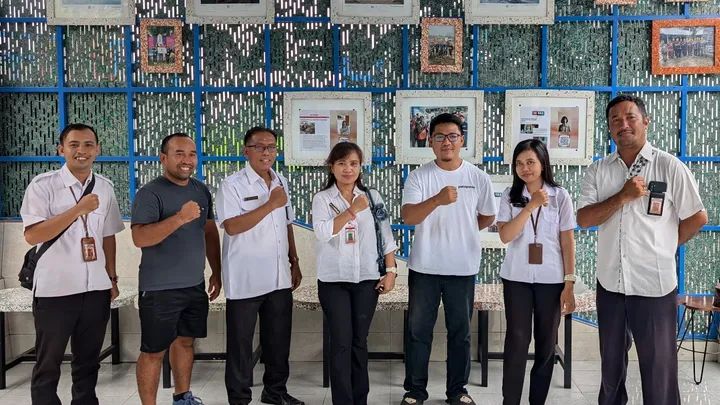 Kunjungan sosialisasi HKI ke Desa Petandakan