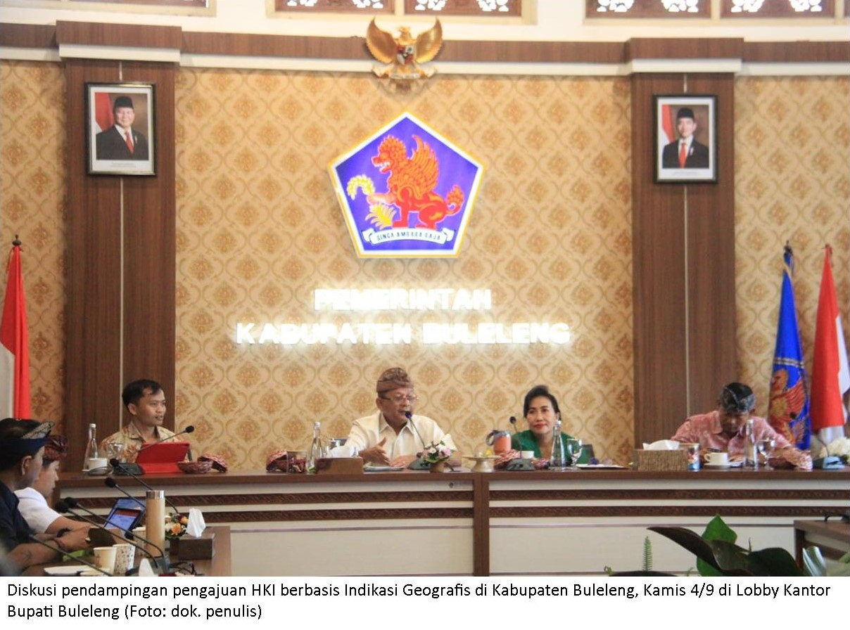 Bupati Buleleng HKI angkat produk unggulan daerah dan nilai jual produk