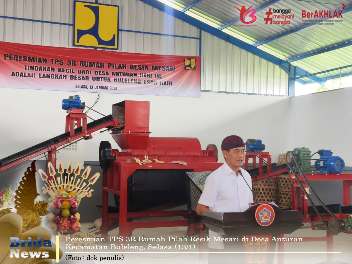 Solusi Cerdas Kelola Sampah Desa Anturan, TPS 3R Rumah Pilah Resik Mesari Diresmikan
