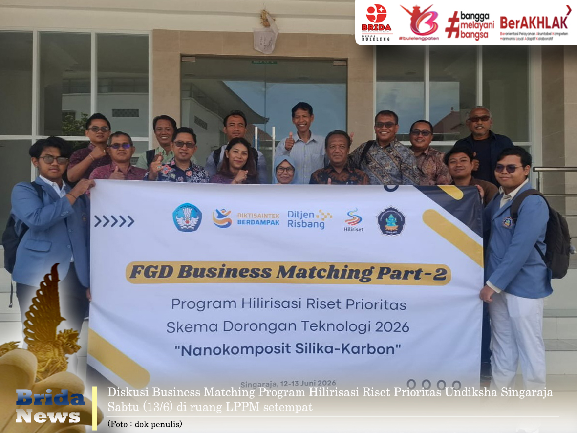 Undiksha Business Matching Nanokomposit Silika-Karbon Strategi Hilirisasi Riset