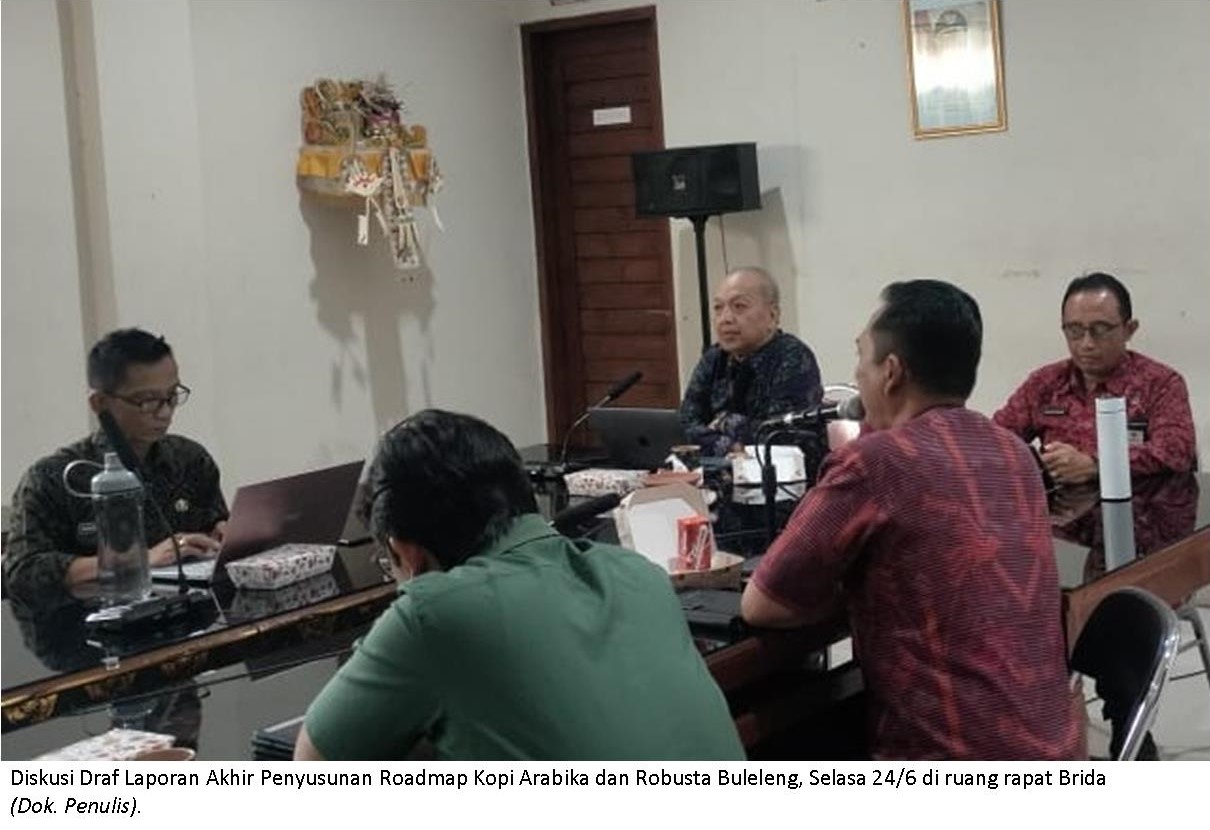 Brida Bahas Laporan Akhir Roadmap Kopi Buleleng
