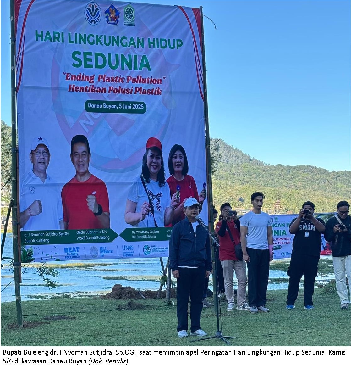 Pemerintah Kabupaten Buleleng Peringati Hari Lingkungan Hidup Sedunia di Danau Buyan