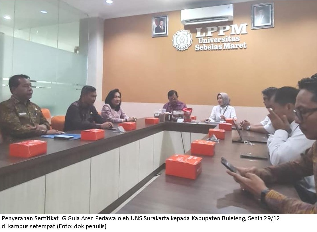 Kopi Robusta Lemukih Resmi Kantongi Sertifikat Indikasi Geografis
