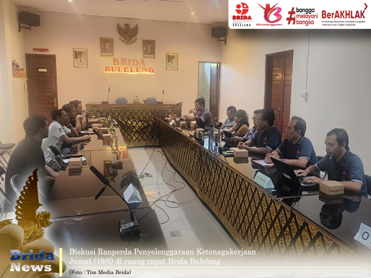 Matangkan Ranperda Ketenagakerjaan, Brida Buleleng Diskusikan Naskah Akademik