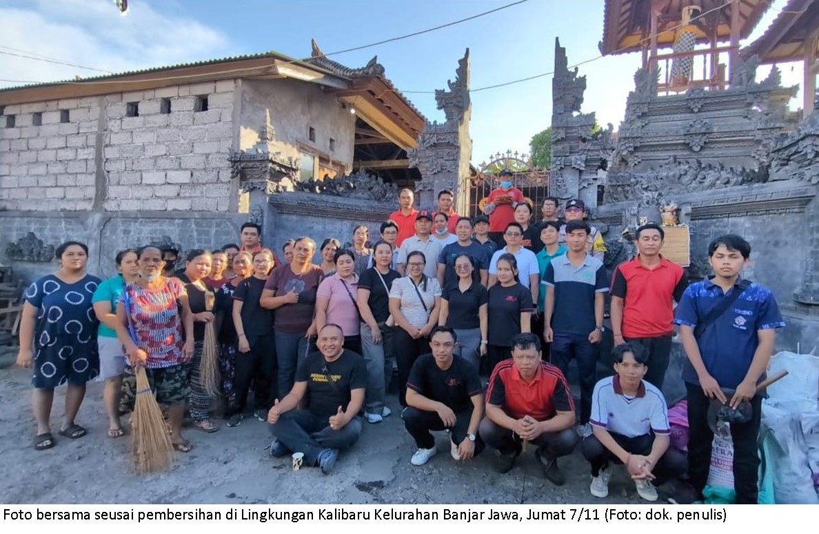 Hari Kedua di Banjar Jawa Brida Buleleng Sasar Selokan Mampet
