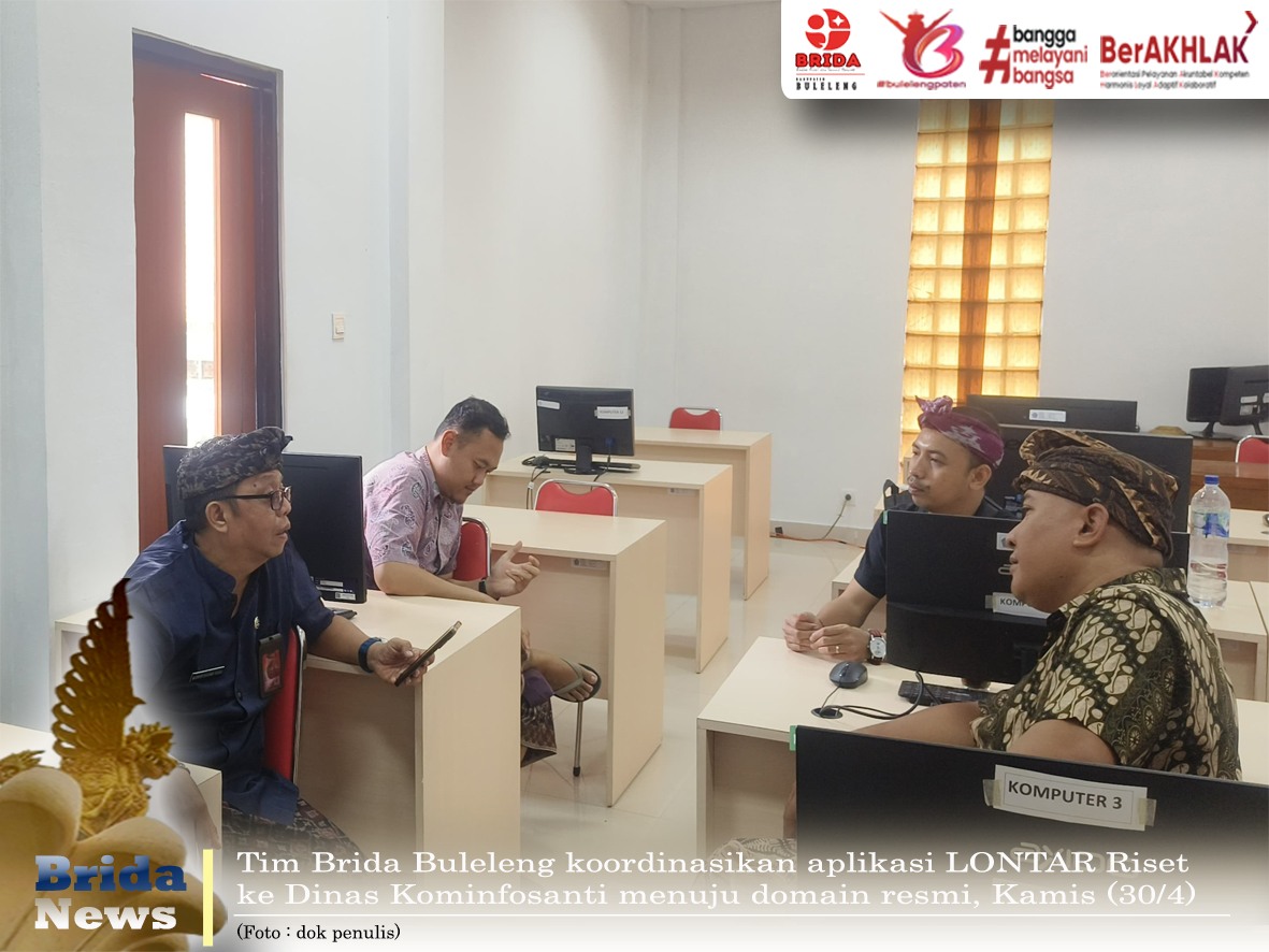LONTAR Riset Brida Buleleng Menuju Domain Resmi Hadirkan Pusat Riset Terintegrasi