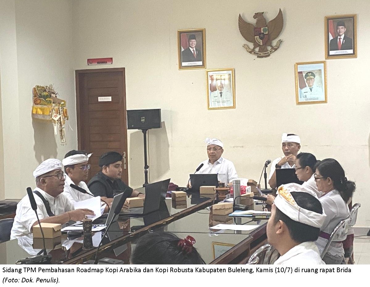 Pembahasan Laporan Akhir Roadmap Kopi Arabika dan Kopi Robusta Buleleng, Perlu Keberlanjutan