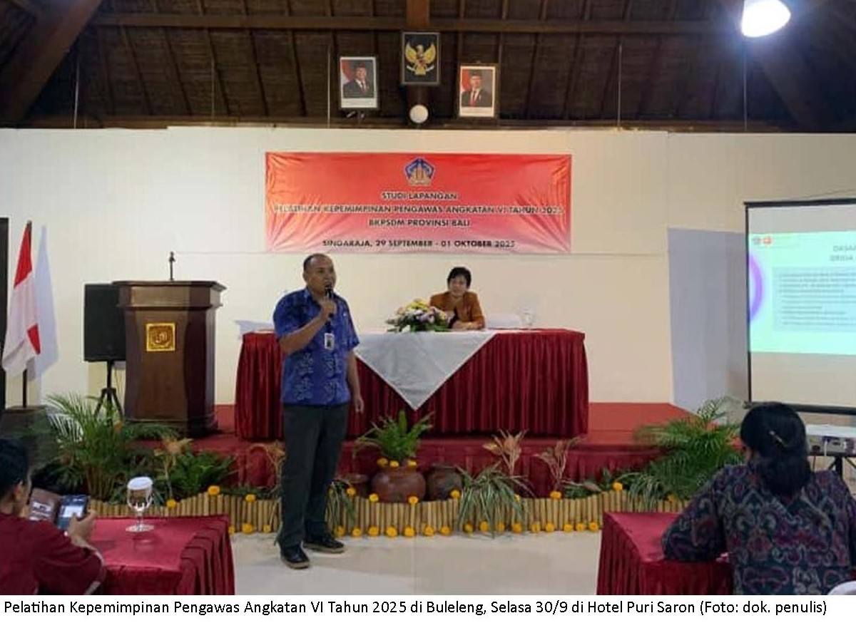 BKPSDM Provinsi Bali Selenggarakan Pelatihan Kepemimpinan Pengawas Angkatan VI Tahun 2025 di Buleleng
